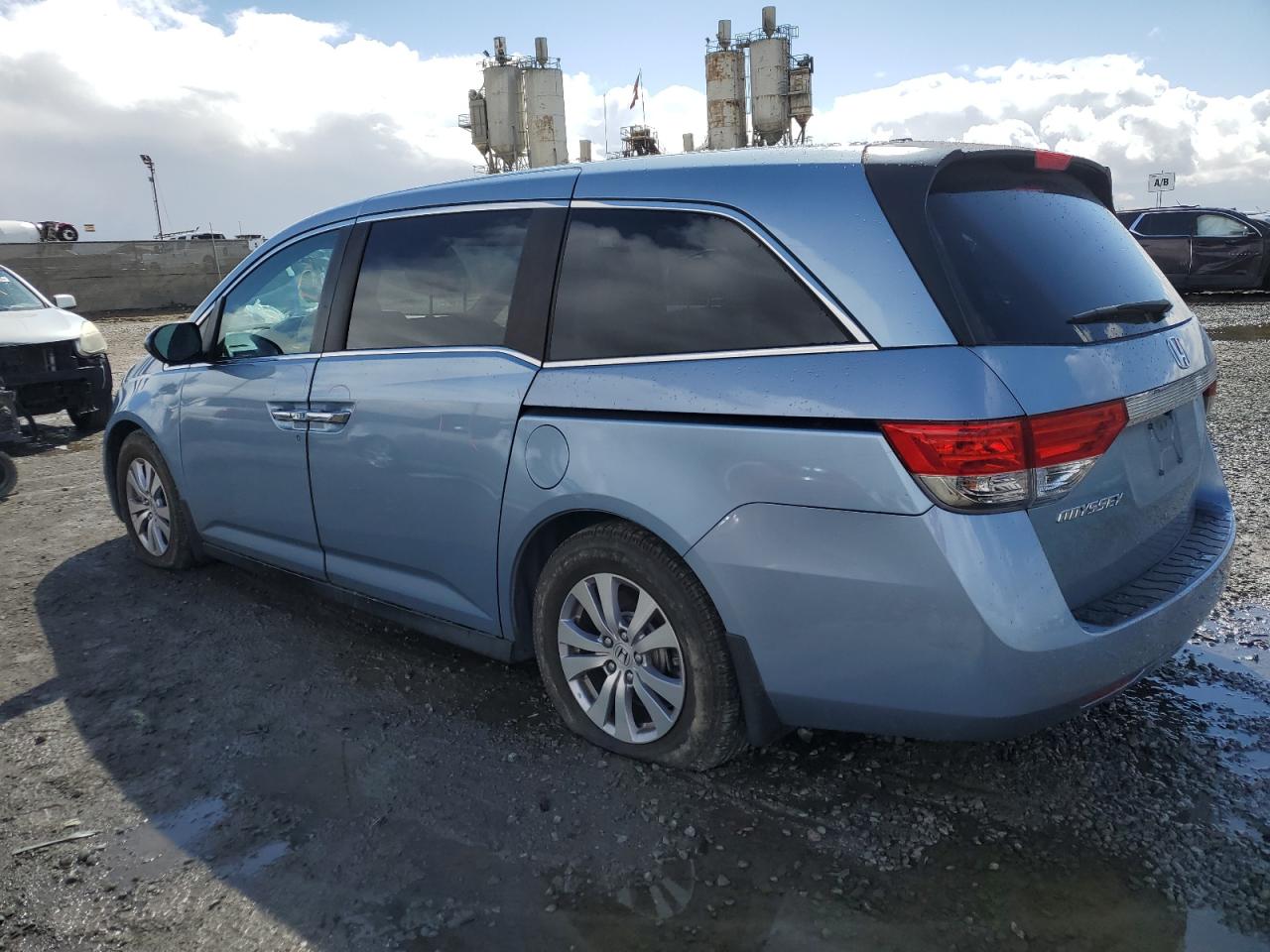 2014 Honda Odyssey VIN 5FNRL5H66EB065285 Copart auction photo, minor dent/scratches damage thumbnail 2