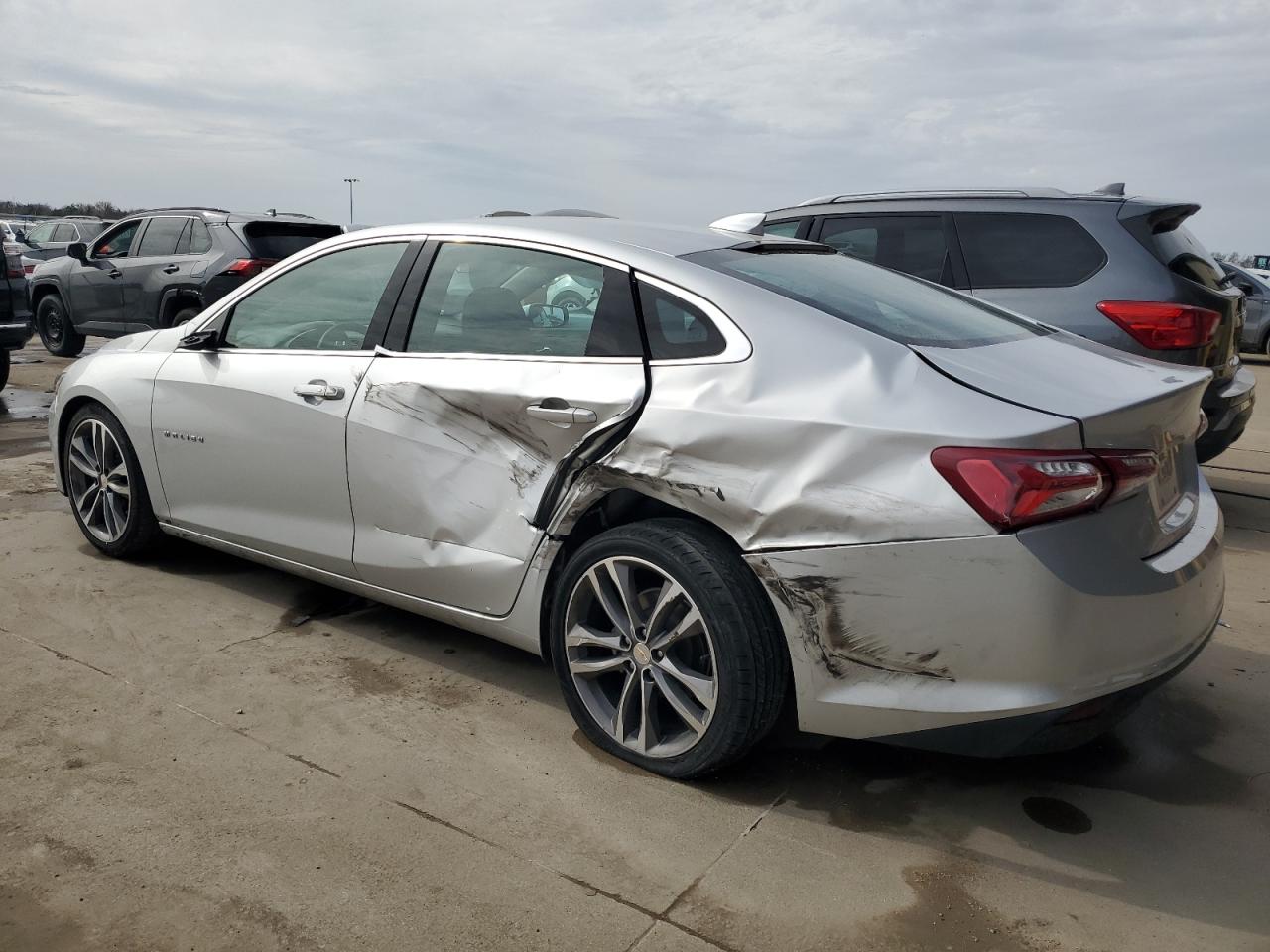 2022 Chevrolet Malibu VIN 1G1ZD5ST6NF120074 Copart auction photo, side damage thumbnail 2
