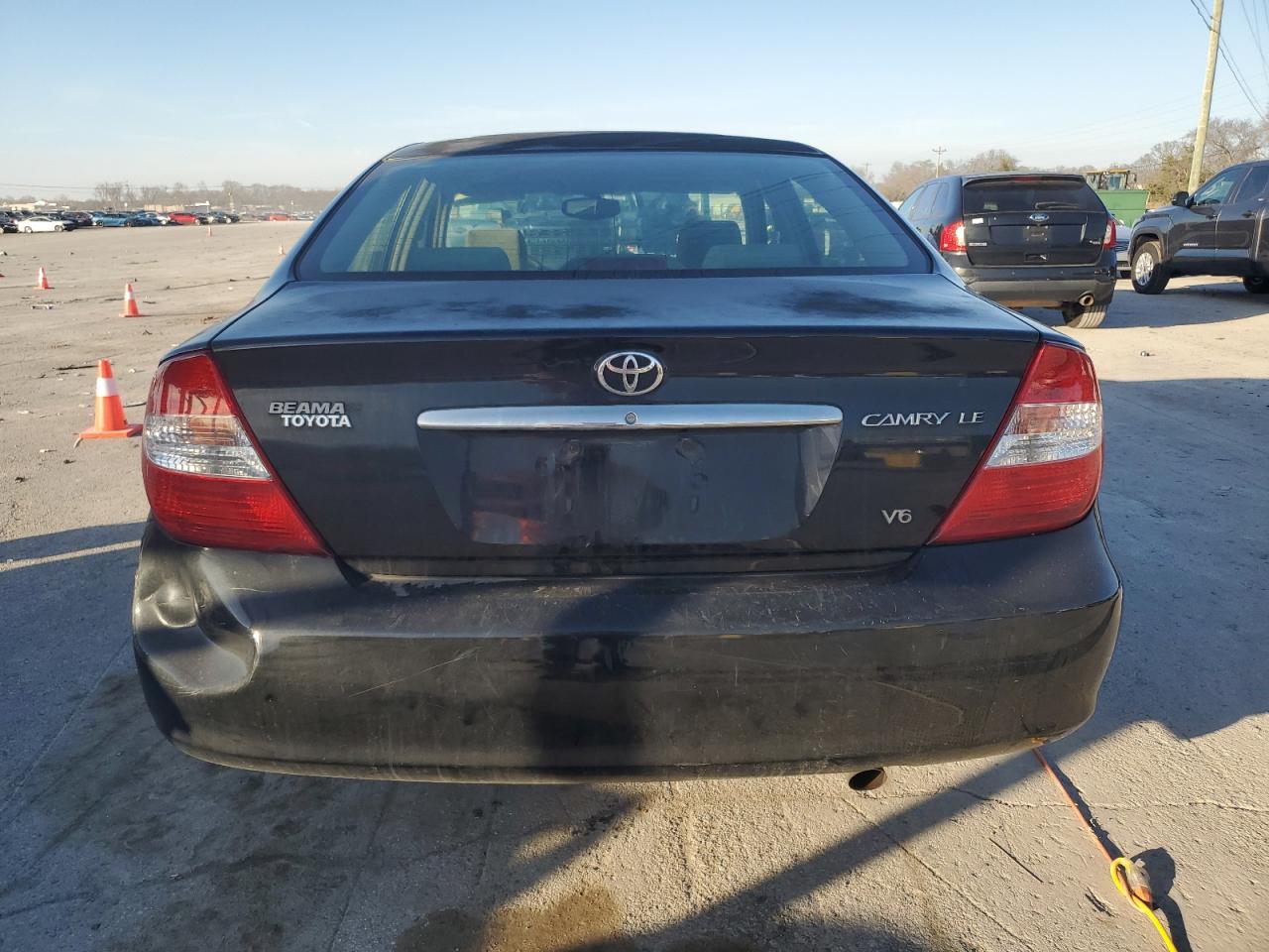 2004 Toyota Camry VIN 4T1BF32K94U072591 Copart auction photo, rear end damage thumbnail 6