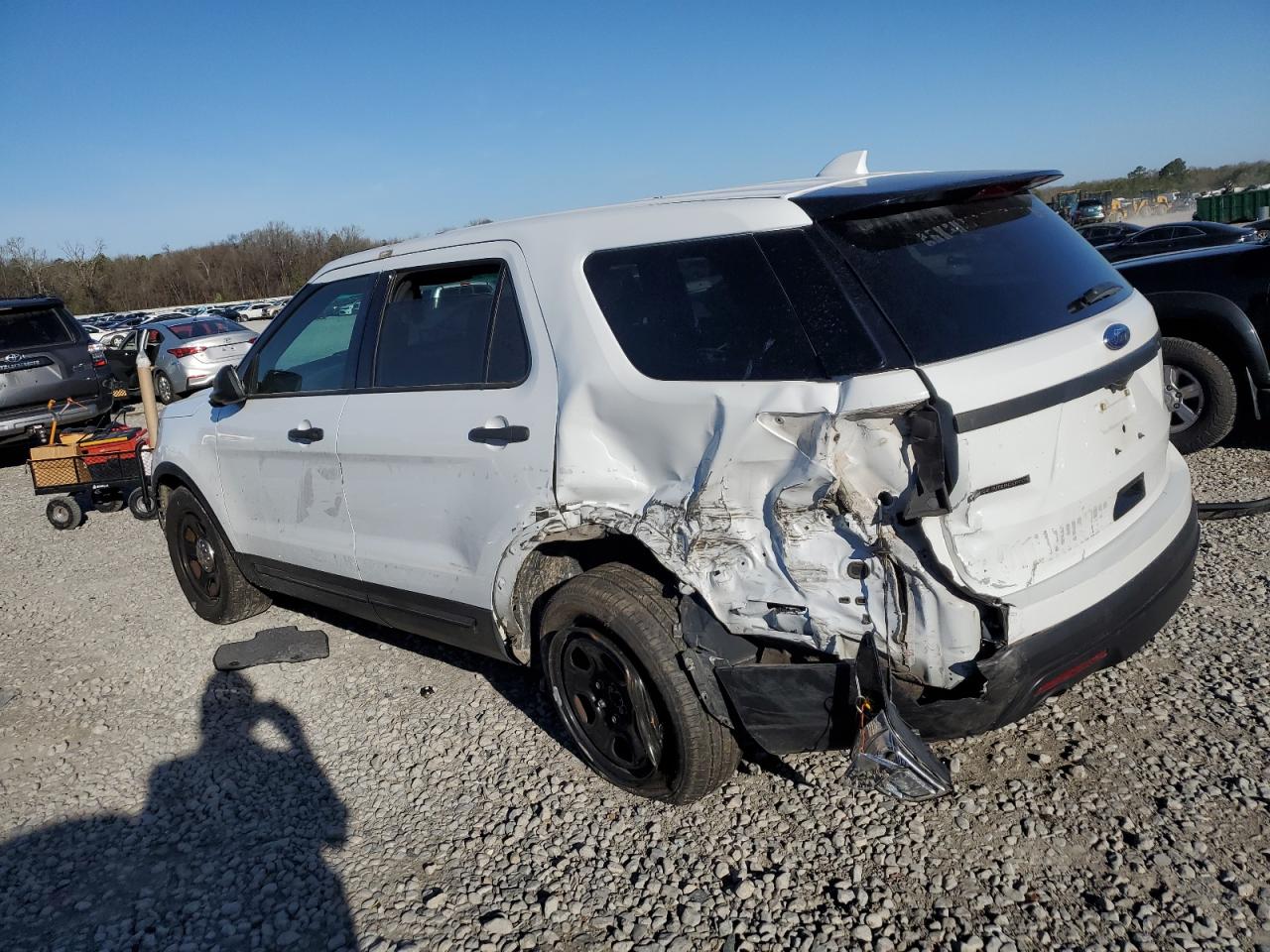 2016 Ford Explorer VIN 1FM5K8AR3GGA63800 Copart auction photo, rear end damage thumbnail 2