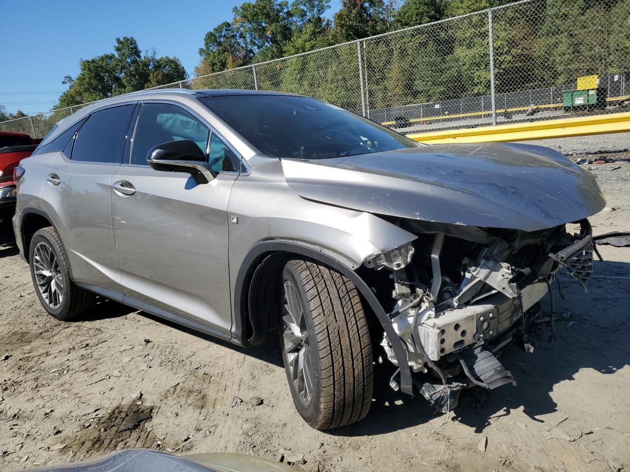 2021 Lexus RX VIN 2T2YZMDA3MC258197 Copart auction photo, front end / rear end damage thumbnail 4