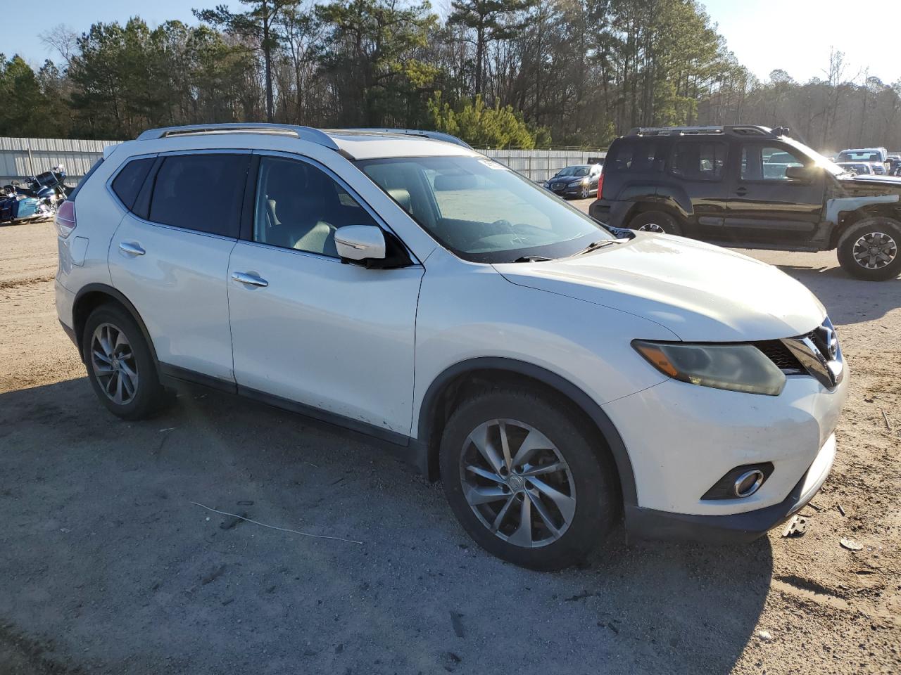 2014 Nissan Rogue VIN 5N1AT2MT1EC809147 Copart auction photo, front end damage thumbnail 4
