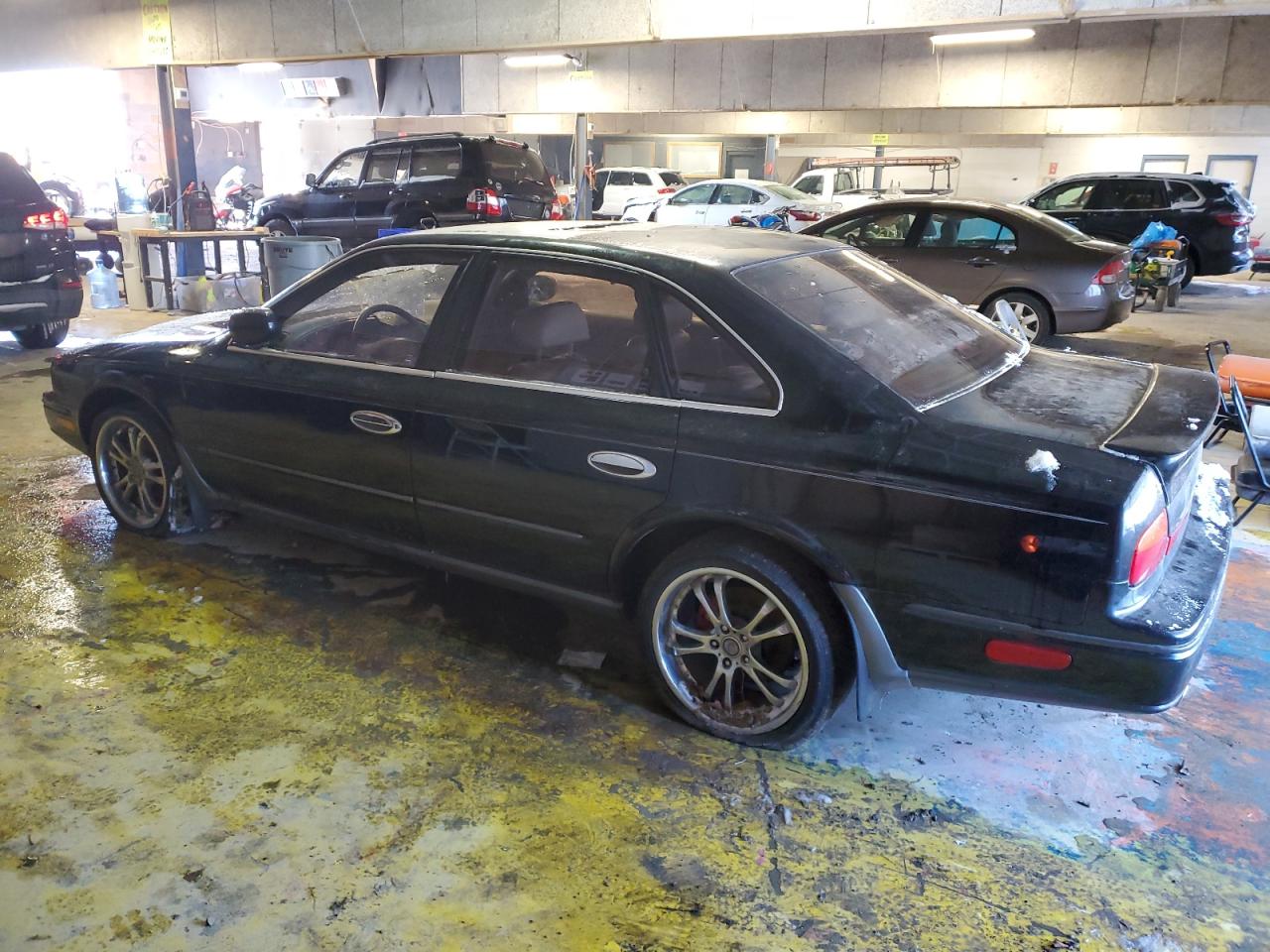 1992 Infiniti Q45 VIN JNKNG01C2NM210544 Copart auction photo, top/roof / undercarriage damage thumbnail 2