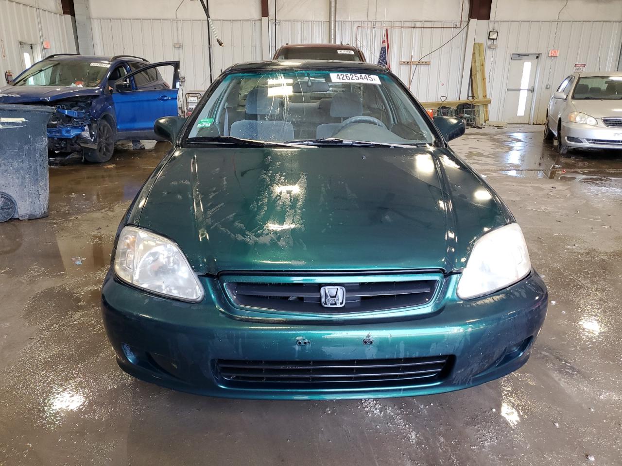 1999 Honda Civic VIN 1HGEJ8240XL025671 Copart auction photo, rear end damage thumbnail 5