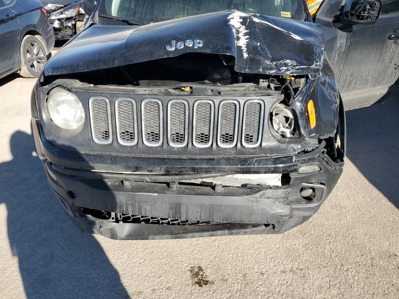 2018 Jeep Renegade VIN ZACCJBBB0JPH59666 Copart auction photo, front end damage thumbnail 14