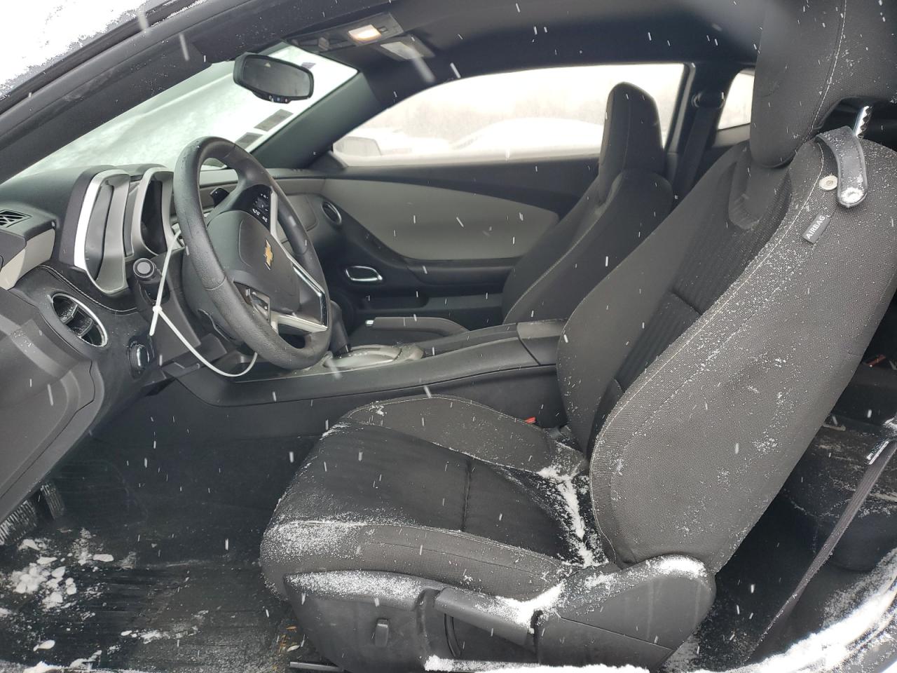 2012 Chevrolet Camaro VIN 2G1FA1E3XC9210091 Copart auction photo, undercarriage / front end damage thumbnail 7