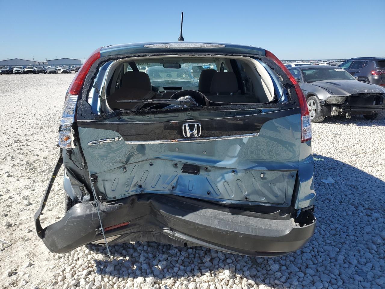 2013 Honda CR-V VIN 5J6RM3H53DL032078 Copart auction photo, rear end damage thumbnail 6