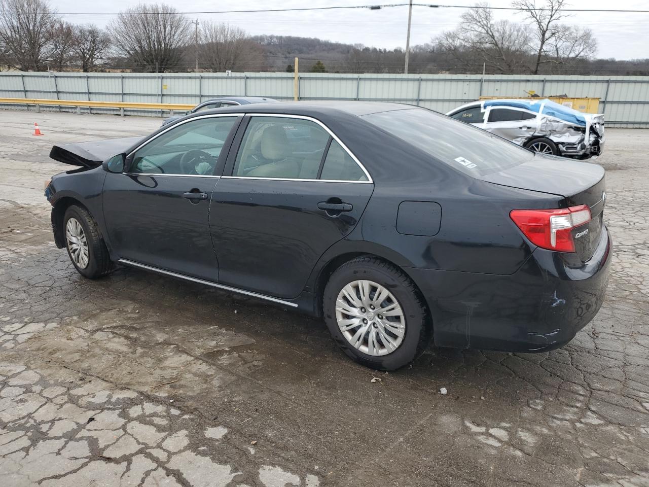 2014 Toyota Camry VIN 4T4BF1FK4ER416348 Copart auction photo, front end damage thumbnail 2