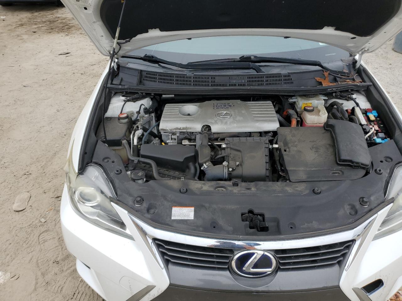 2015 Lexus CT VIN JTHKD5BH0F2246507 Copart auction photo, rear end damage thumbnail 11