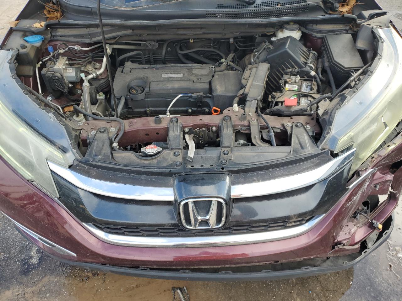 2016 Honda CR-V VIN 2HKRM3H54GH522611 Copart auction photo, all over damage thumbnail 12