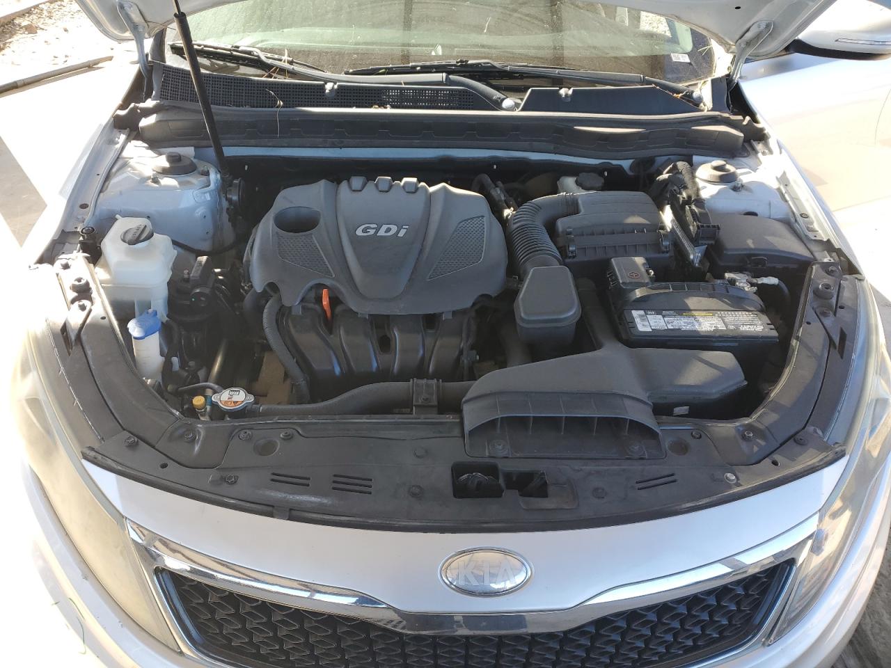 2013 KIA Optima VIN KNAGM4A78D5399428 Copart auction photo, vandalism damage thumbnail 11
