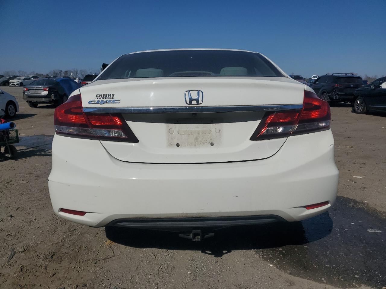 2015 Honda Civic VIN 19XFB2F73FE292909 Copart auction photo, side / front end damage thumbnail 6