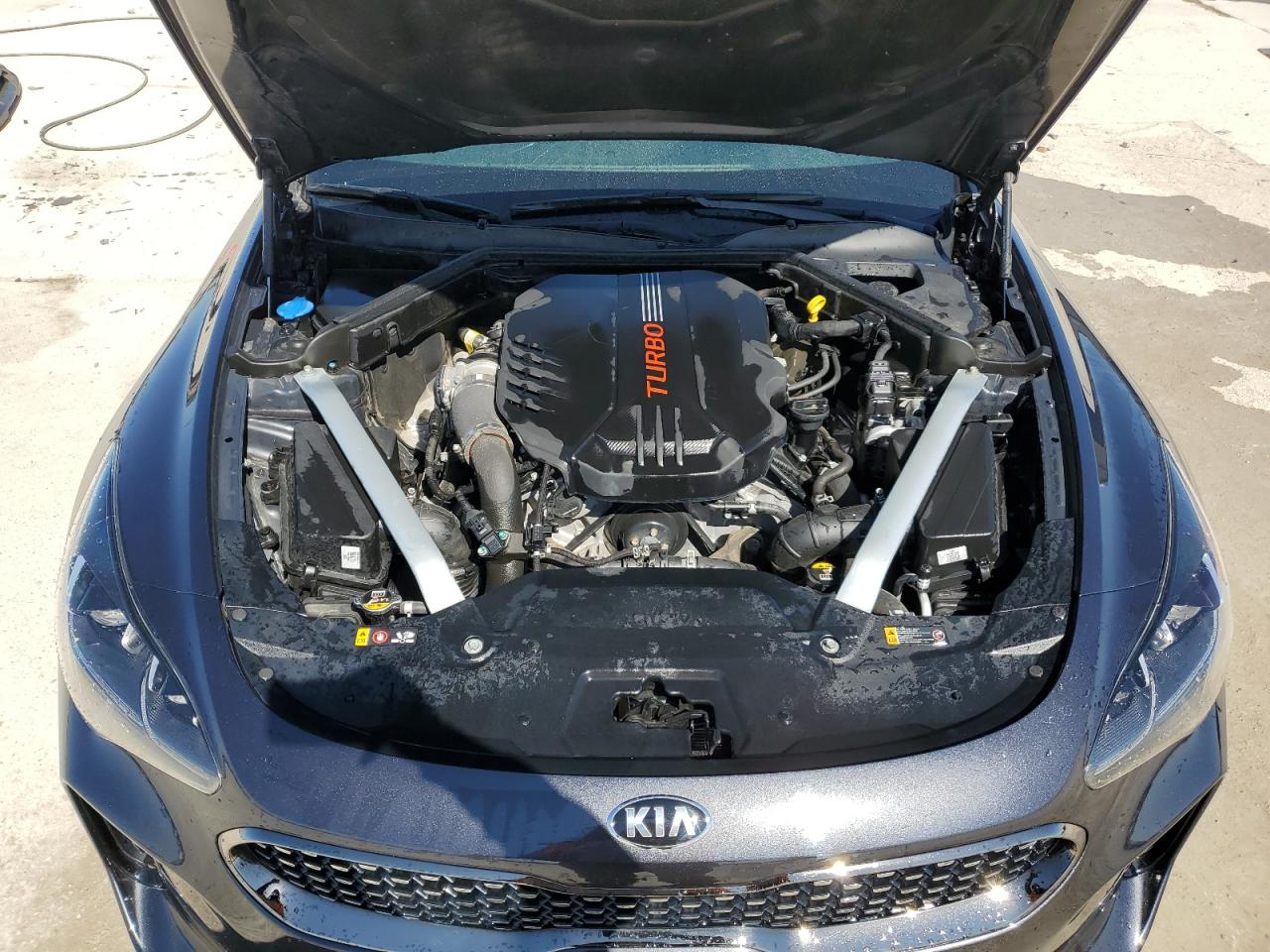 2018 KIA Stinger VIN KNAE35LCXJ6040453 Copart auction photo, rear end / top/roof damage thumbnail 11