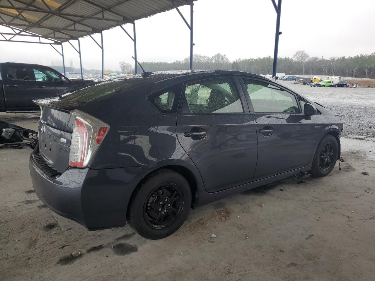 2014 Toyota Prius VIN JTDKN3DU8E1748151 Copart auction photo, front end / minor dent/scratches damage thumbnail 3
