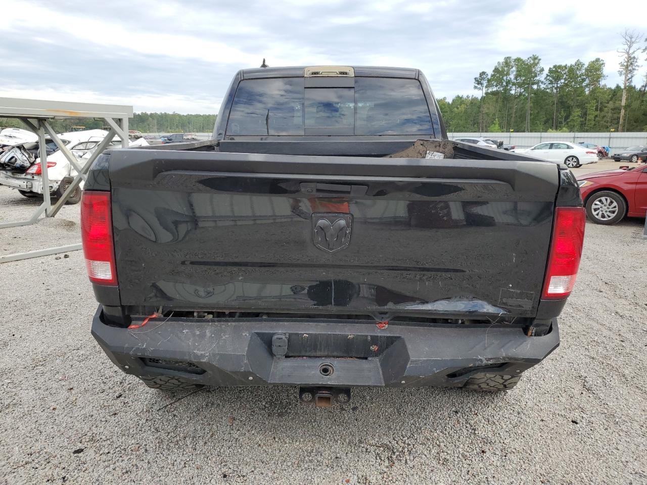 2019 RAM 1500 VIN 1C6RR7TT9KS614667 Copart auction photo, rear end damage thumbnail 6