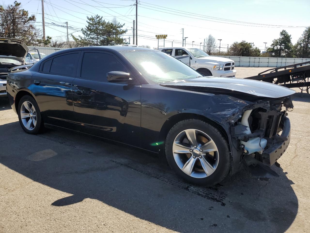 2016 Dodge Charger VIN 2C3CDXHG1GH187514 Copart auction photo, front end damage thumbnail 4