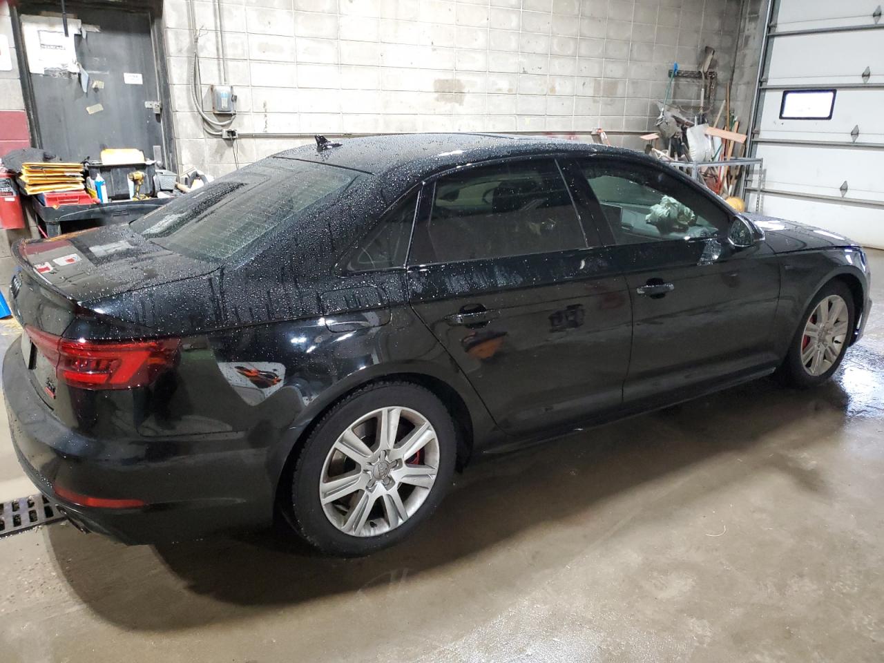 2018 Audi A4 VIN WAUENAF43JA095931 Copart auction photo, front end damage thumbnail 3