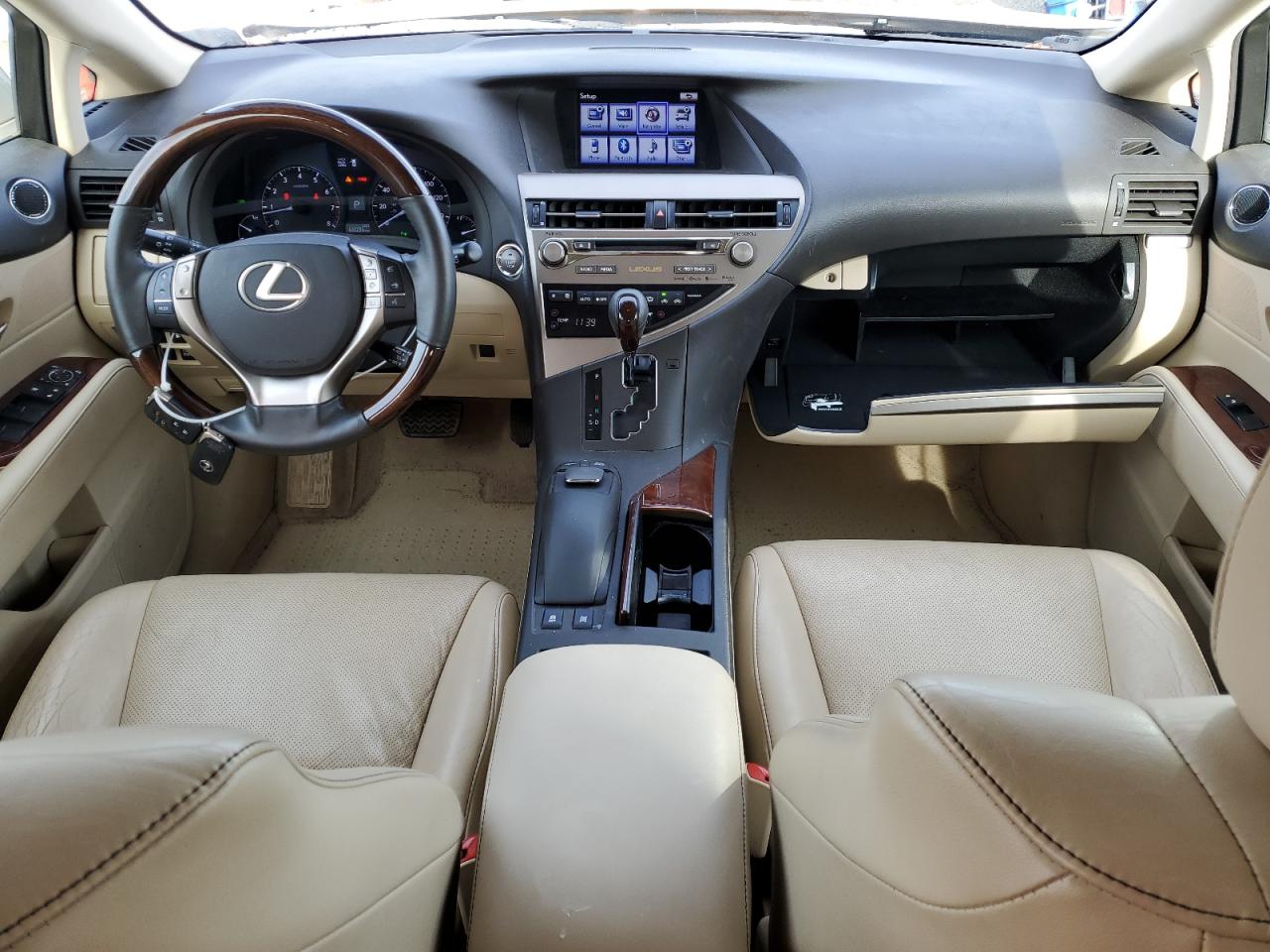 2014 Lexus RX VIN 2T2BK1BA2EC244806 Copart auction photo, front end / rear end damage thumbnail 8