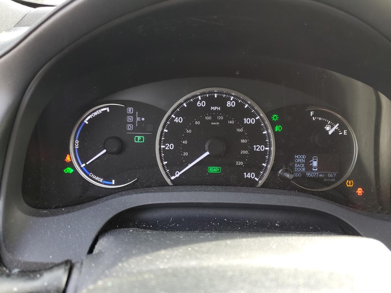 2015 Lexus CT VIN JTHKD5BH4F2215034 Copart auction photo, front end / side damage thumbnail 9