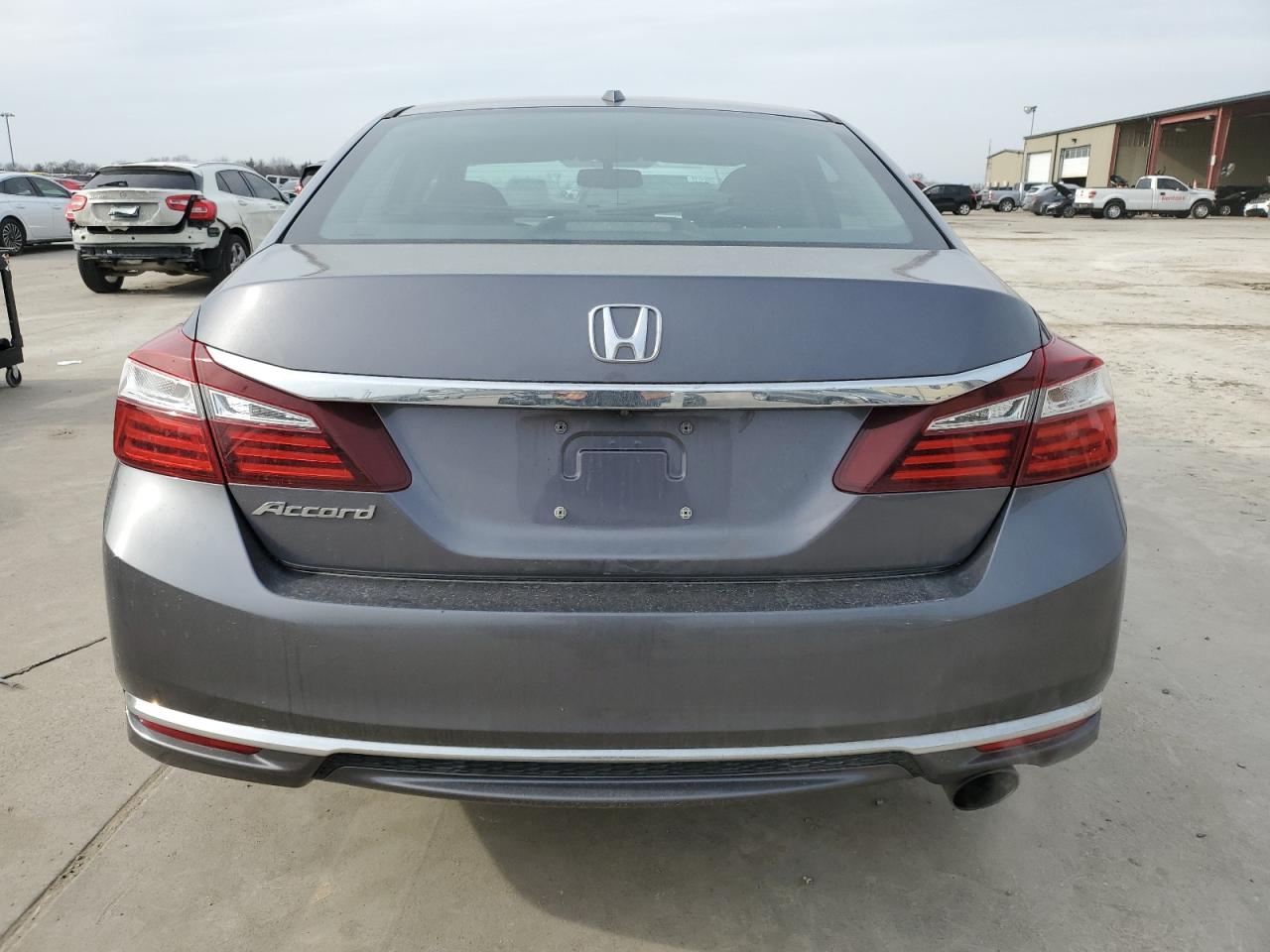 2016 Honda Accord VIN 1HGCR2F87GA042442 Copart auction photo, undercarriage / front end damage thumbnail 6