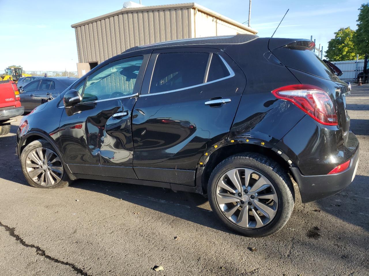 2017 Buick Encore VIN KL4CJASBXHB022046 Copart auction photo, all over / undercarriage damage thumbnail 2