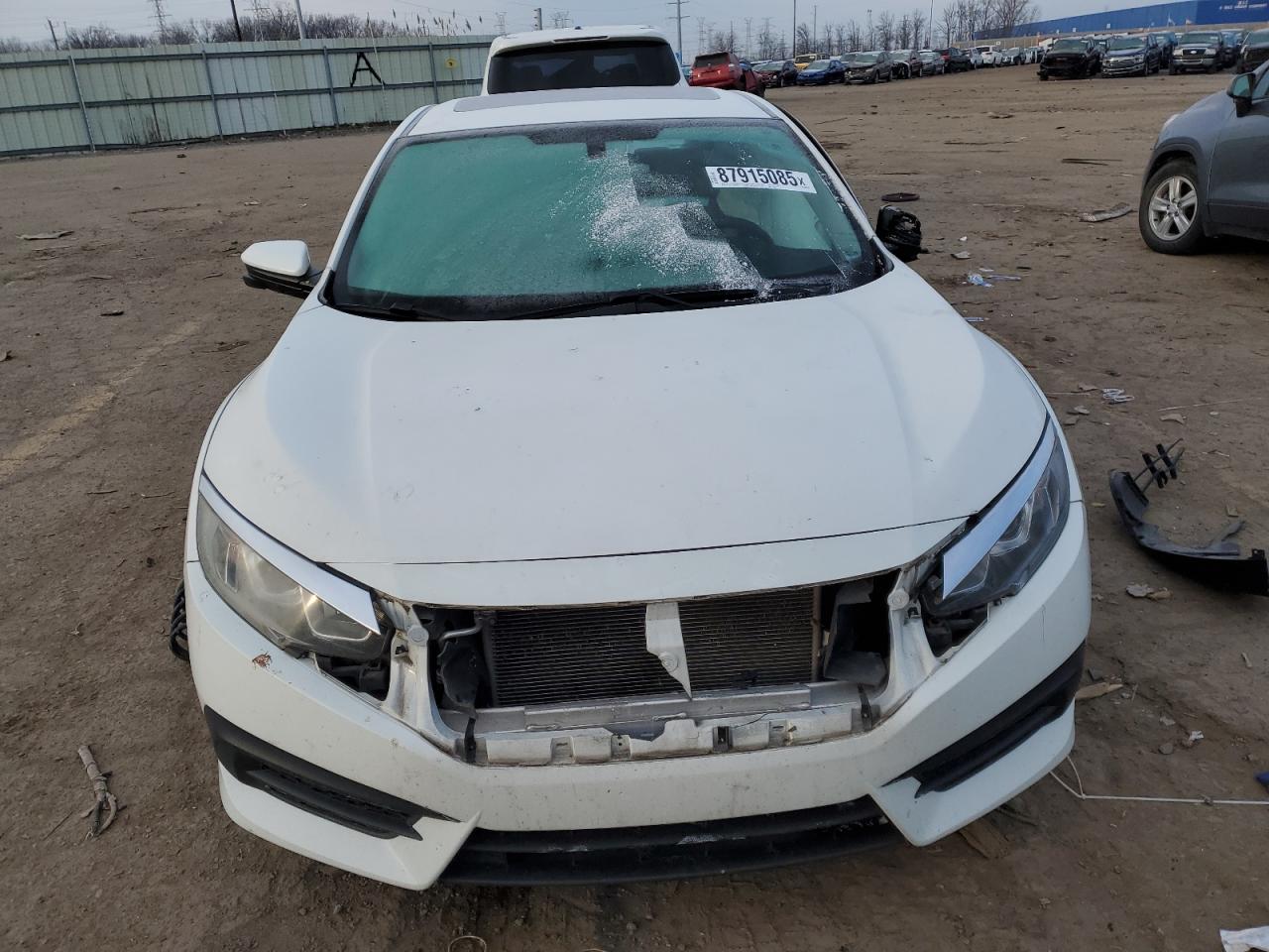 2016 Honda Civic VIN 19XFC2F70GE227420 Copart auction photo, all over damage thumbnail 5