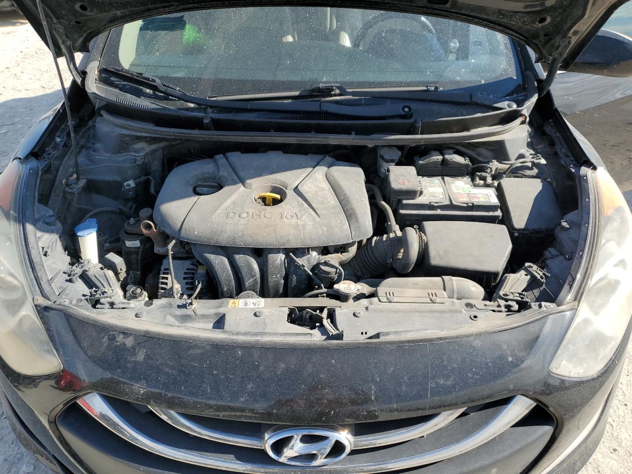 2013 Hyundai Elantra VIN KMHD35LE8DU085029 Copart auction photo, front end damage thumbnail 11