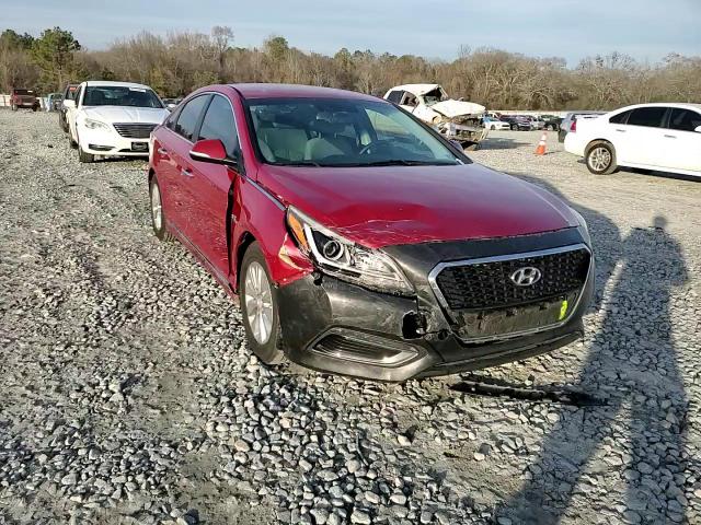 2016 Hyundai Sonata VIN KMHE24L15GA030221 Copart auction photo, front end / side damage thumbnail 13