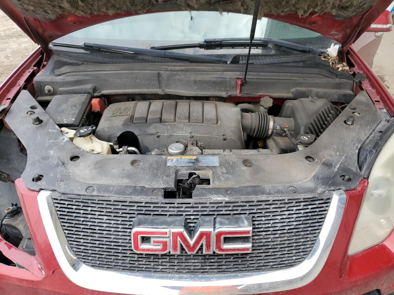 2012 GMC Acadia VIN 1GKKRRED8CJ311466 Copart auction photo, front end damage thumbnail 12