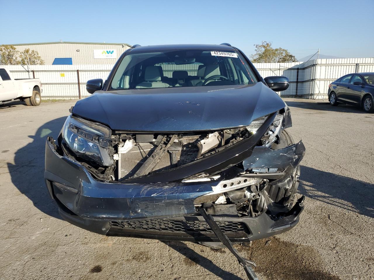 2021 Honda Pilot VIN 5FNYF6H2XMB087813 Copart auction photo, all over / undercarriage damage thumbnail 5