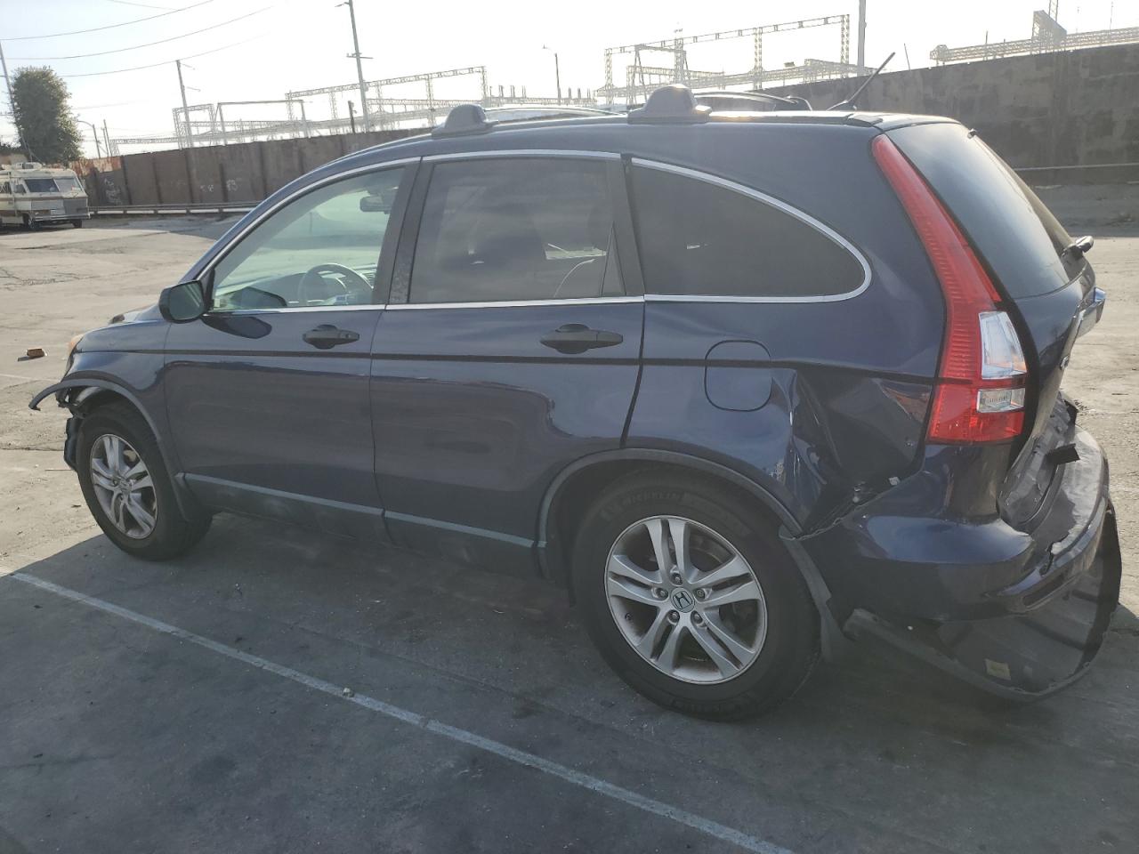 2011 Honda CR-V VIN 5J6RE3H51BL027021 Copart auction photo, rear end / front end damage thumbnail 2