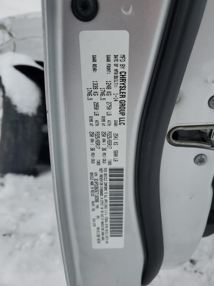 2014 Dodge Journey VIN 3C4PDDBG5ET182986 Copart auction photo, all over / undercarriage damage thumbnail 14