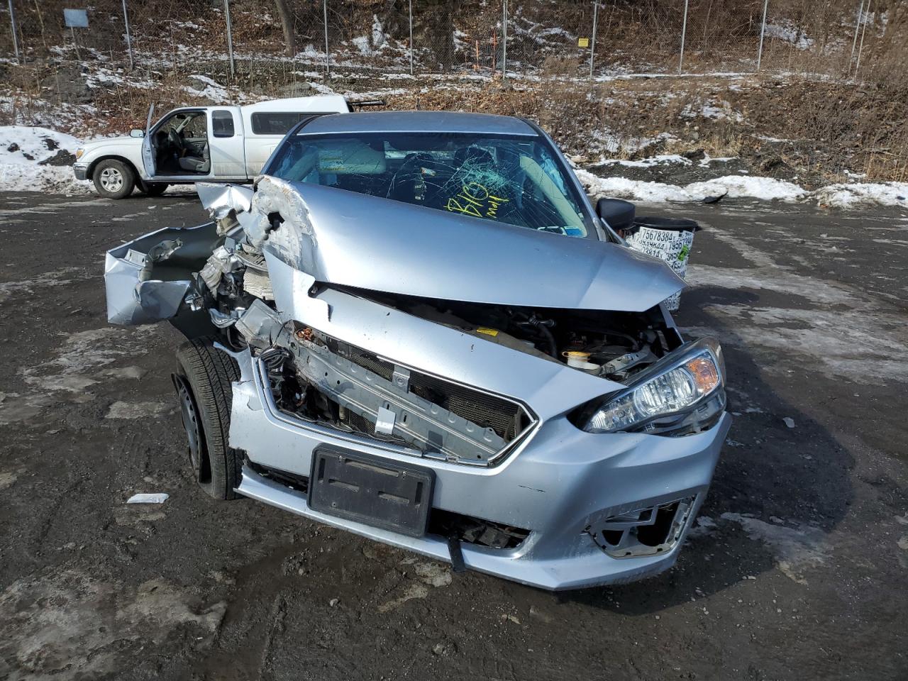 2018 Subaru Impreza VIN 4S3GKAA69J3621402 Copart auction photo, front end / minor dent/scratches damage thumbnail 5
