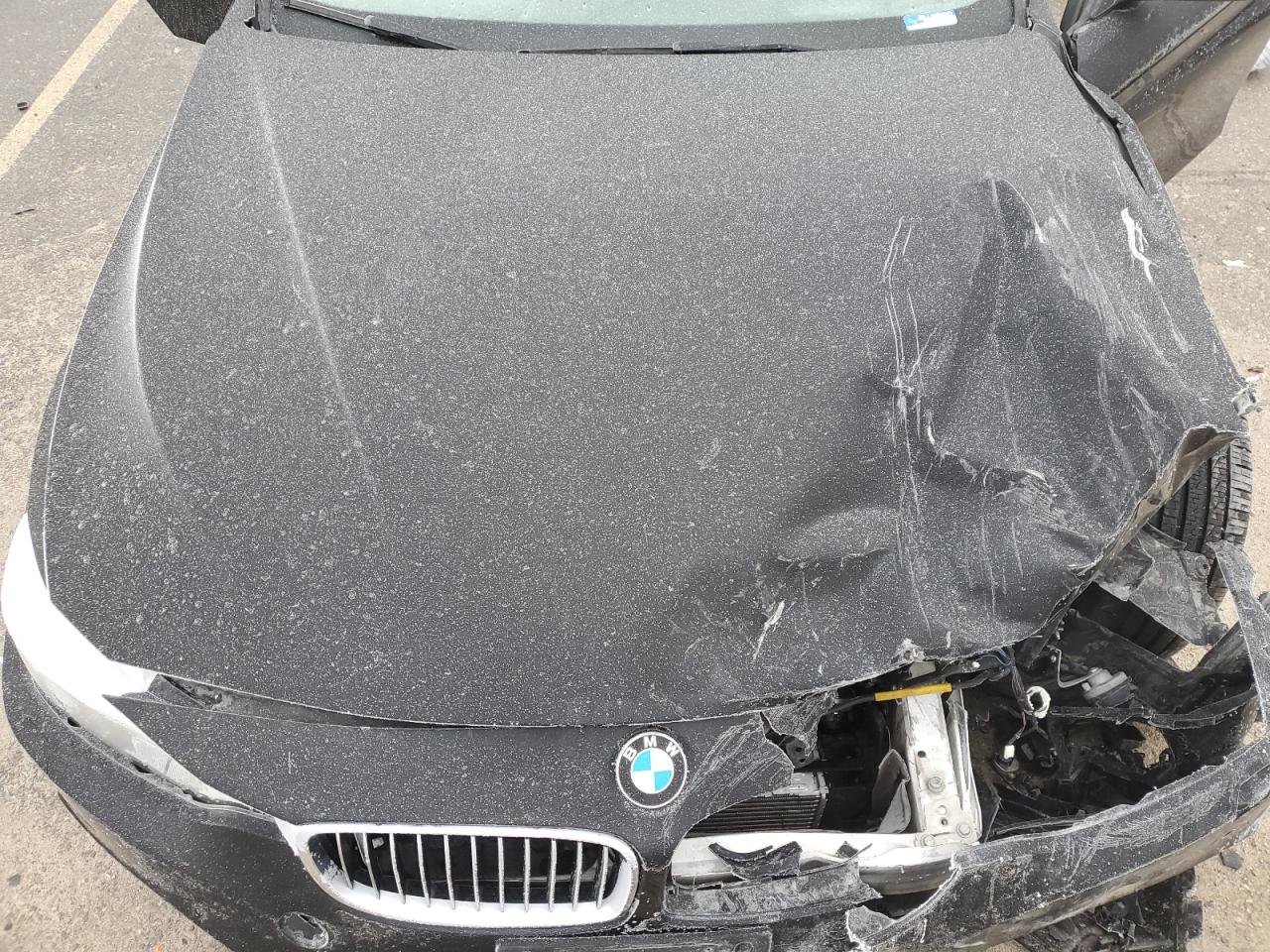 2016 BMW 4er VIN WBA4C9C51GG138620 Copart auction photo, front end / undercarriage damage thumbnail 11
