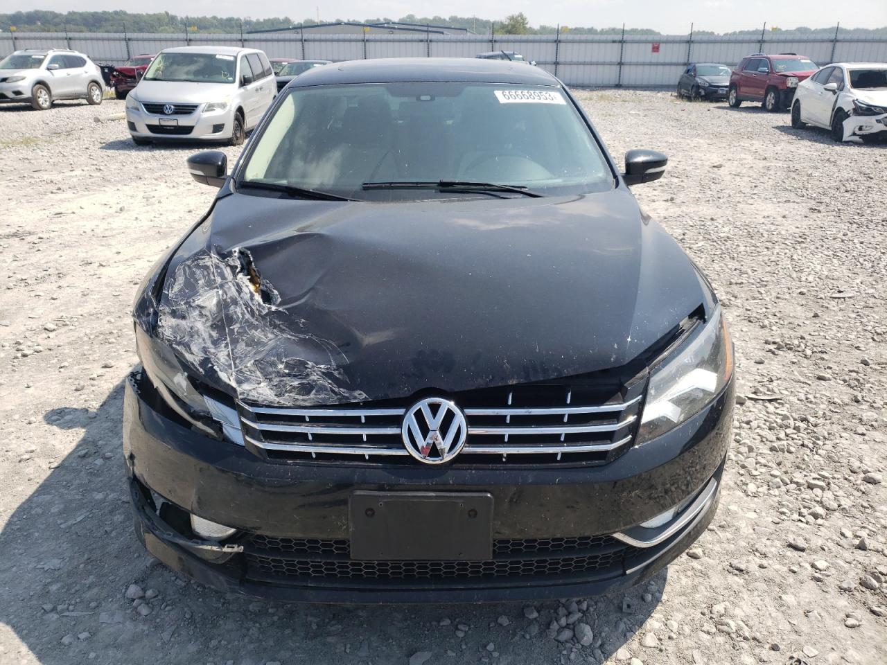 2014 Volkswagen Passat VIN 1VWBN7A3XEC085623 Copart auction photo, front end damage thumbnail 5