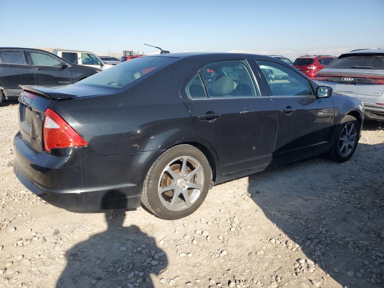 2011 Ford Fusion VIN 3FAHP0HA5BR174733 Copart auction photo, side damage thumbnail 3