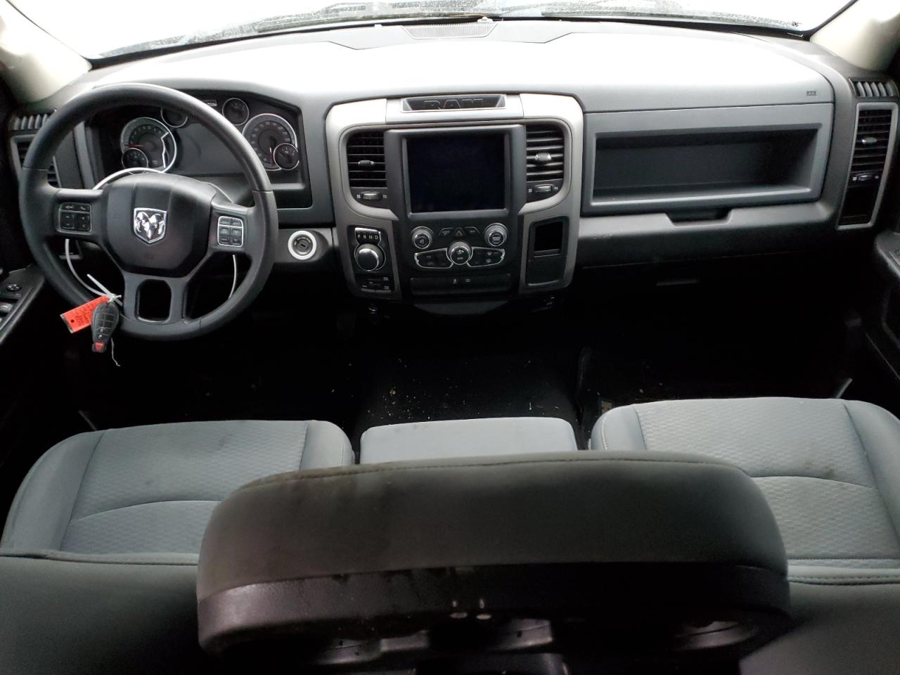 2019 RAM 1500 VIN 1C6RR7FG7KS638531 Copart auction photo, front end damage thumbnail 8