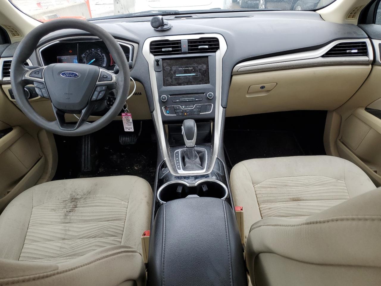2016 Ford Fusion VIN 3FA6P0H7XGR105541 Copart auction photo, rear end damage thumbnail 8