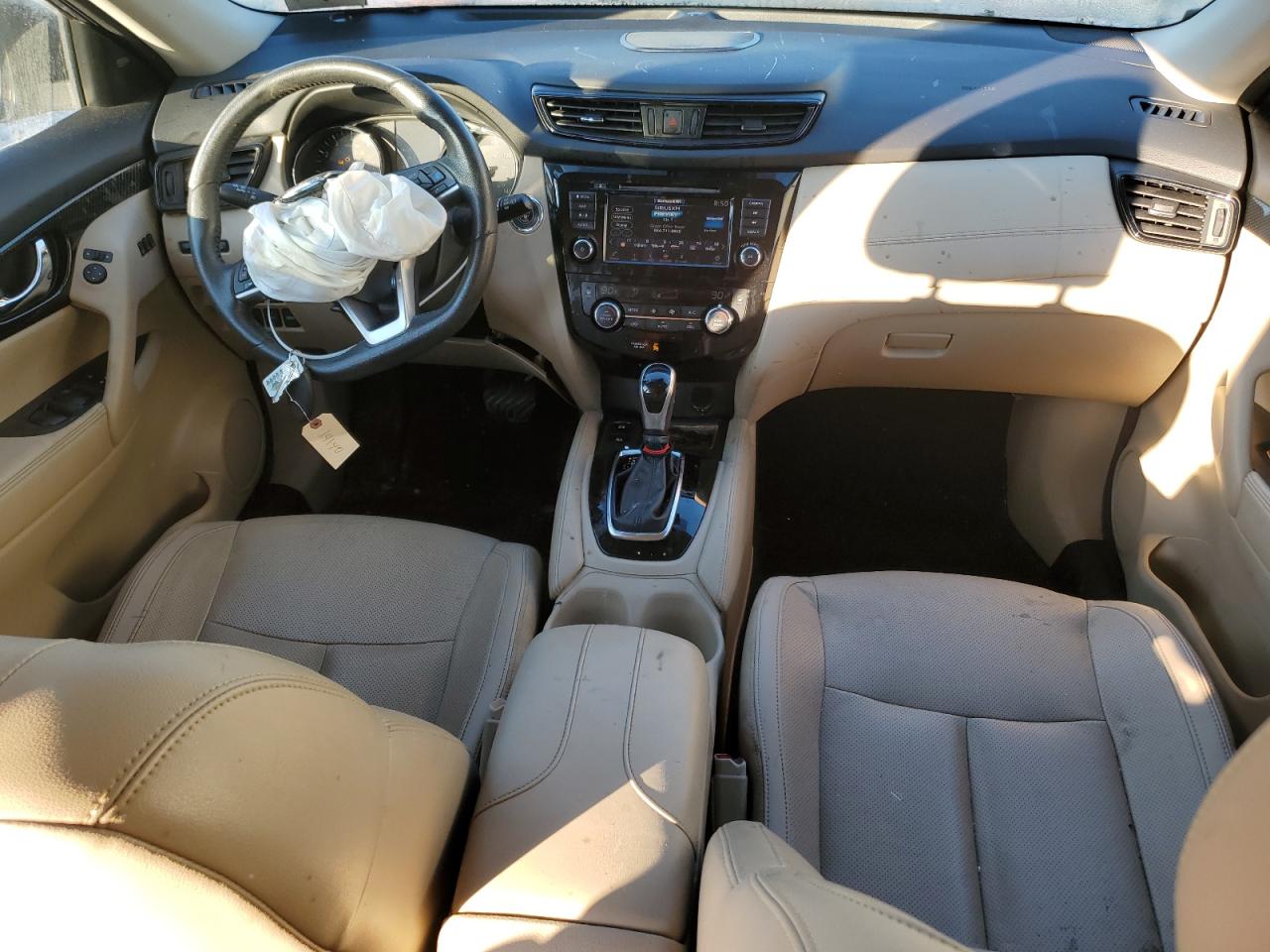2019 Nissan Rogue VIN 5N1AT2MT1KC742528 Copart auction photo, front end / side damage thumbnail 8