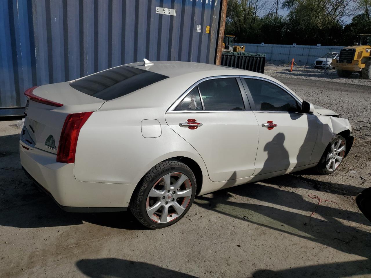 2014 Cadillac ATS VIN 1G6AG5RX7E0165552 Copart auction photo, front end damage thumbnail 3