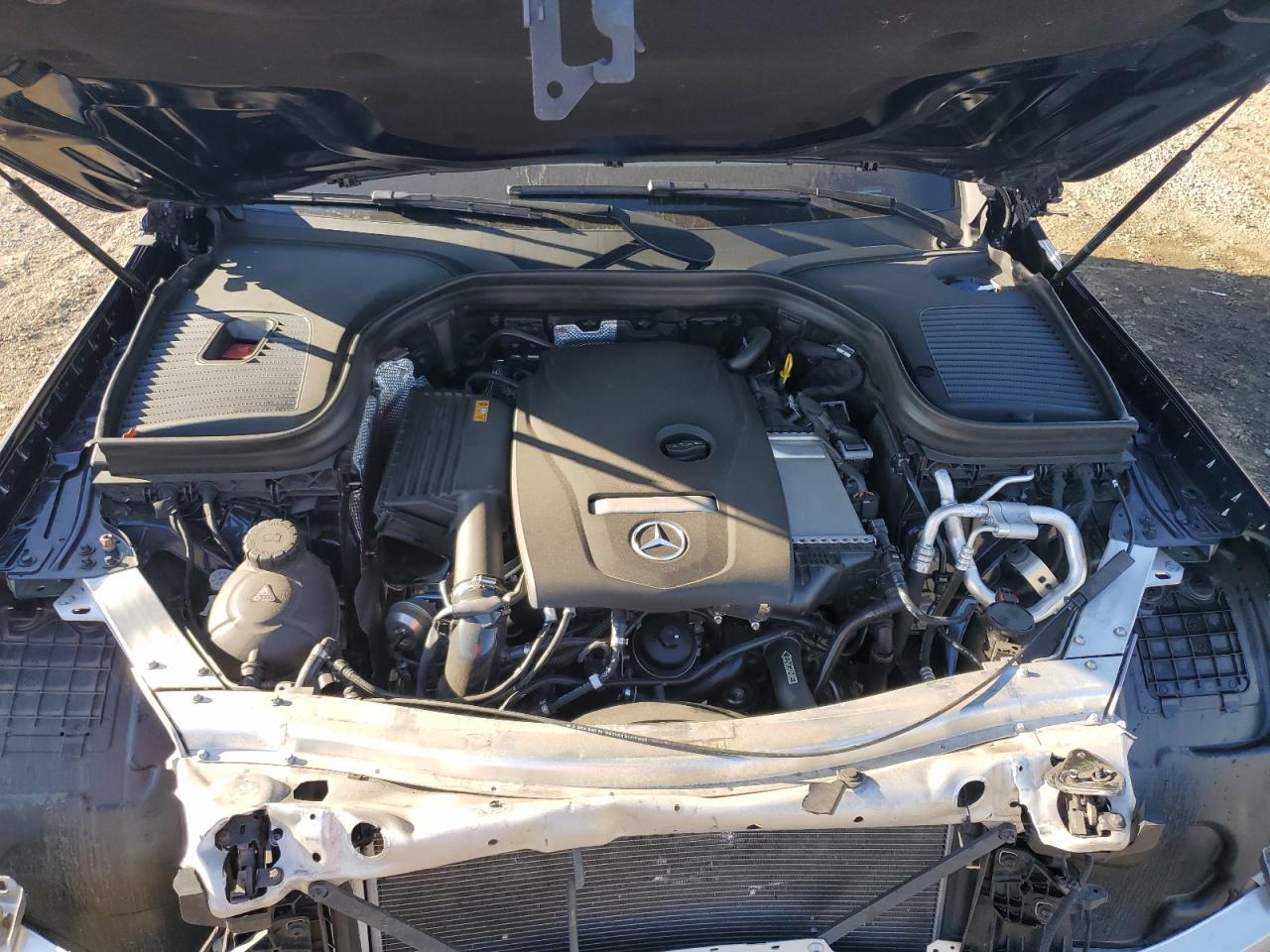 2018 Mercedes-Benz GLC VIN WDC0G4JB1JV076005 Copart auction photo, front end damage thumbnail 13