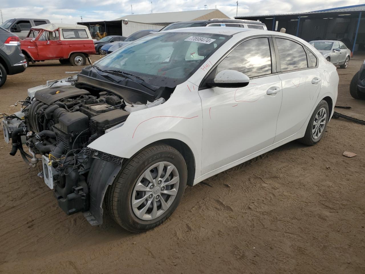 2020 KIA Forte VIN 3KPF24AD5LE158827
