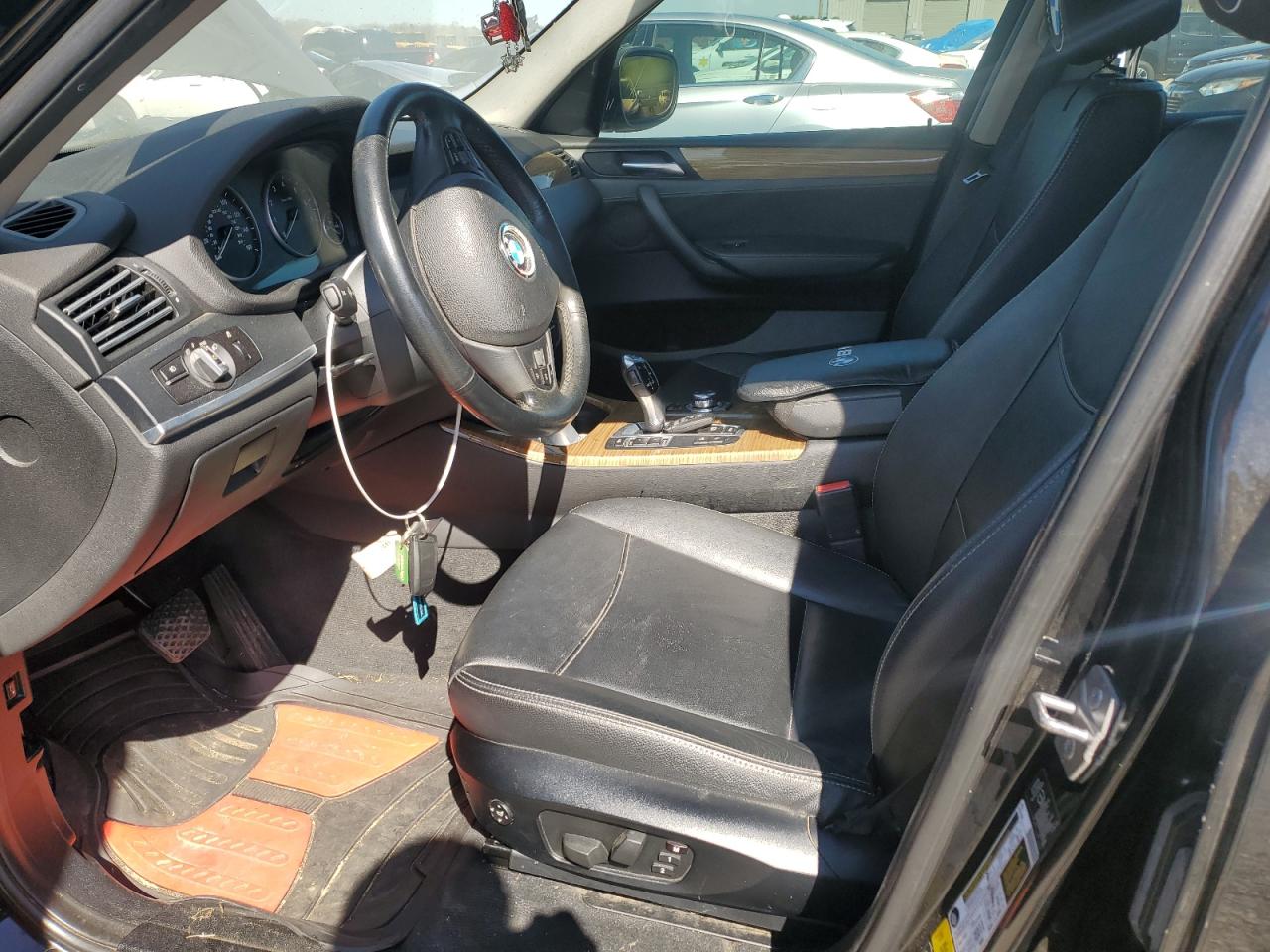 2013 BMW X3 VIN 5UXWX9C55D0A30040 Copart auction photo, mechanical / normal wear damage thumbnail 7