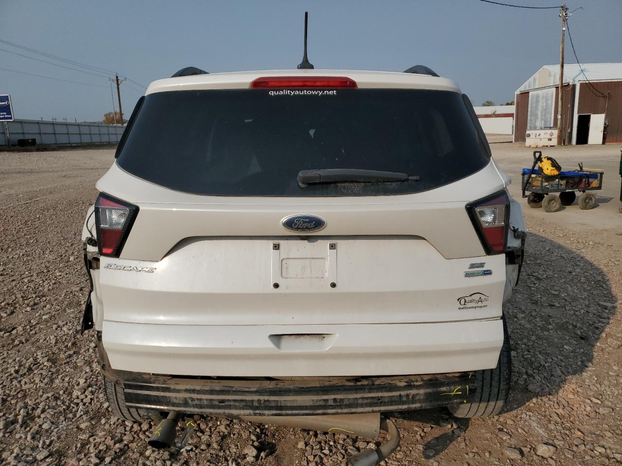 2018 Ford Escape VIN 1FMCU9GD2JUA30864 Copart auction photo, rear end damage thumbnail 6
