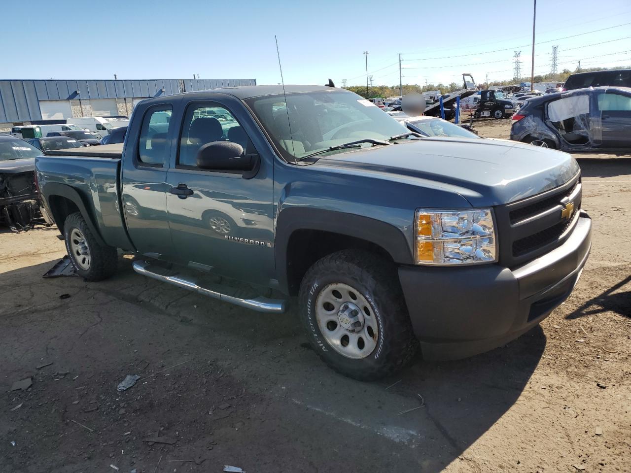 2008 Chevrolet Silverado VIN 1GCEC19XX8Z122438 Copart auction photo, rear end damage thumbnail 4