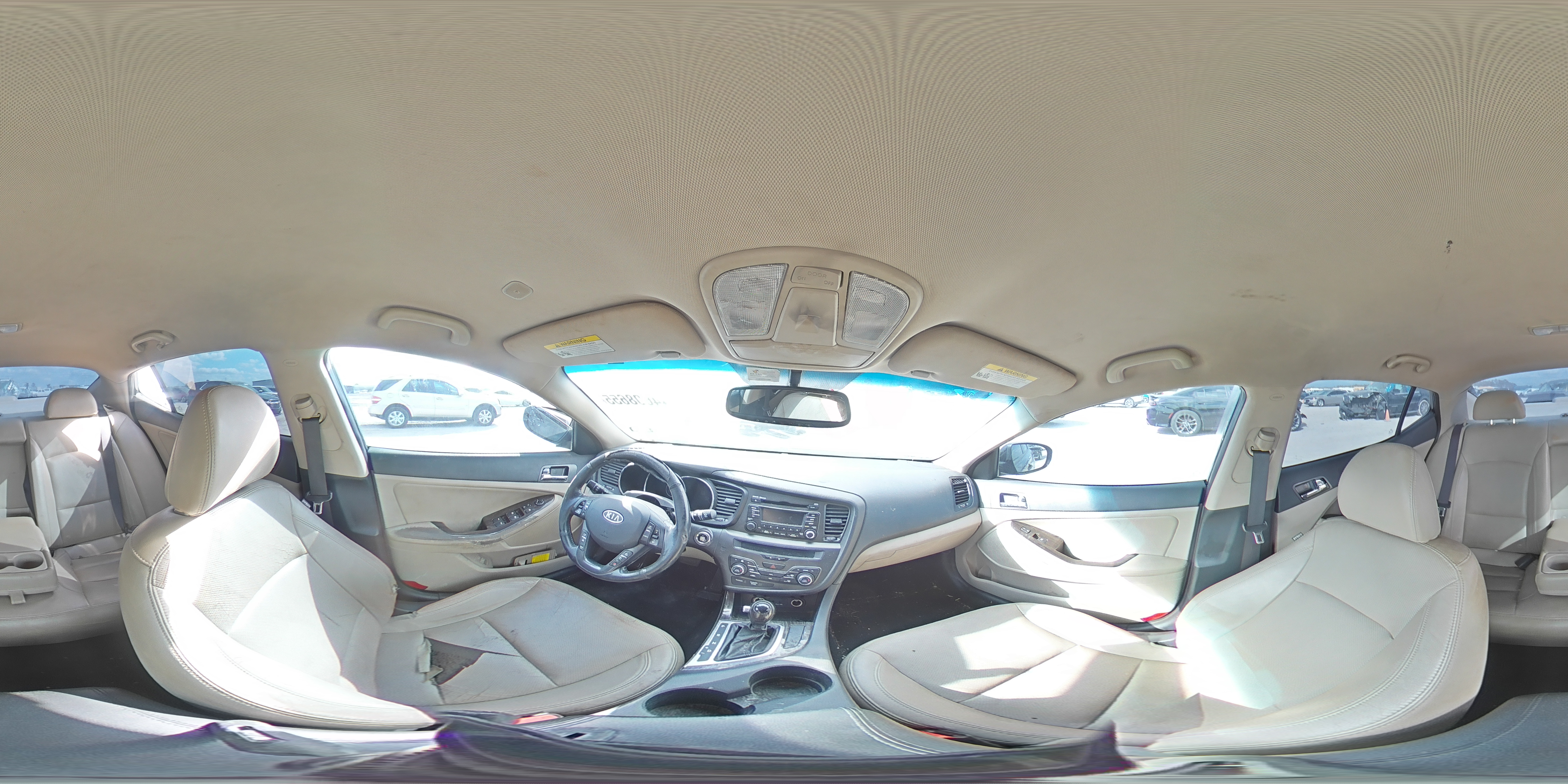 2012 KIA Optima VIN 5XXGN4A76CG040850 Copart auction photo, front end / undercarriage damage thumbnail 13