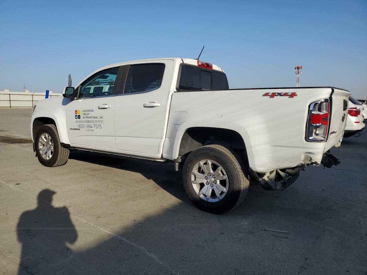 2020 Chevrolet Colorado VIN 1GCGTCENXL1219946 Copart auction photo, rear end / front end damage thumbnail 2