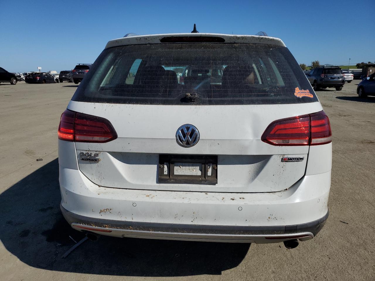 2019 Volkswagen Golf VIN 3VWH17AU8KM513276 Copart auction photo, top/roof damage thumbnail 6