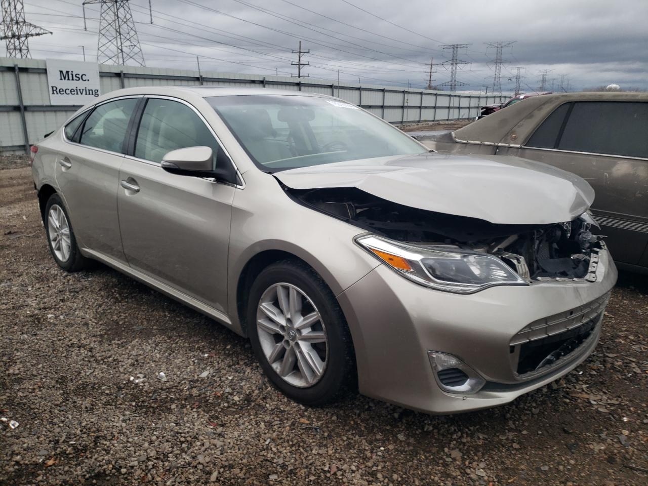 2015 Toyota Avalon VIN 4T1BK1EB8FU192784 Copart auction photo, front end / rear end damage thumbnail 4