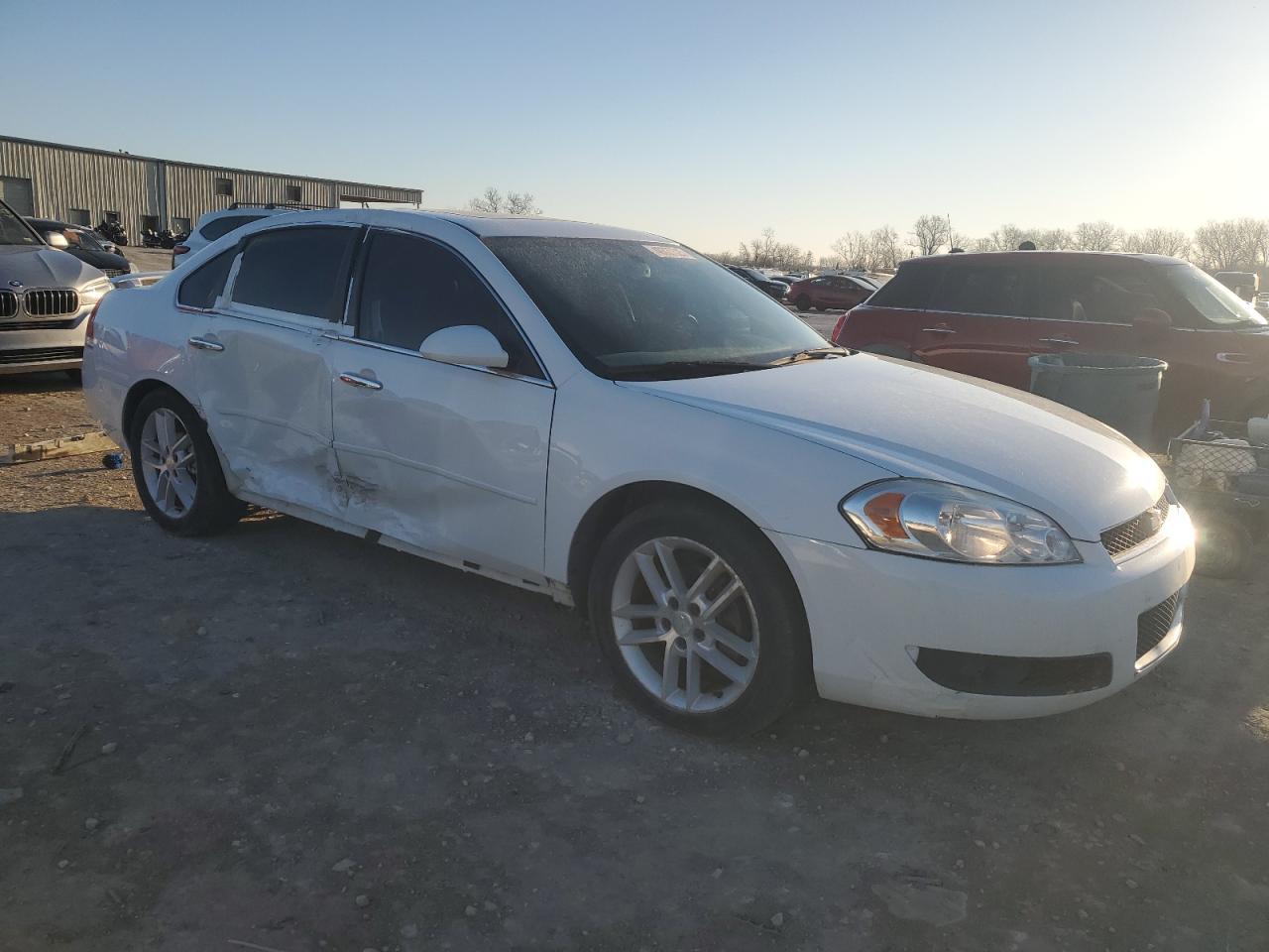 2014 Chevrolet Impala VIN 2G1WC5E36E1151883 Copart auction photo, side damage thumbnail 4